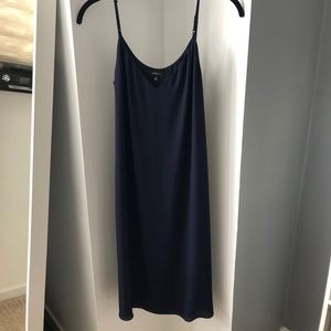 Midi Navy Blue Dress